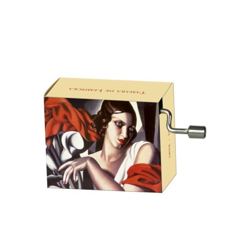 58353_GLASBENA SKRINJICA 58353 BEETHOVEN FOR ELISE TAMARA DE LEMPICKA PORTRET IRE P.