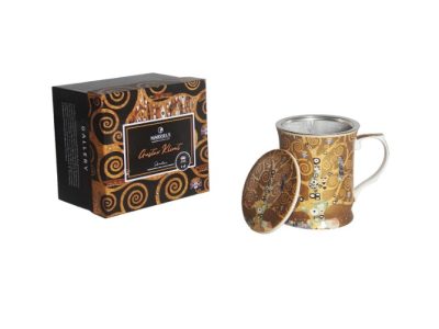 SKODELICA S CEDILOM KLIMT ZLATO DREVO