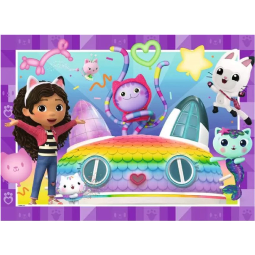 PUZZLE RAVENSBURGER 100 GABY'S DOLLHOUSE – PikPok Bled | Igrače, darila ...