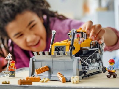 L60466_LEGO 60466 CITY RUMENI BULDOŽER