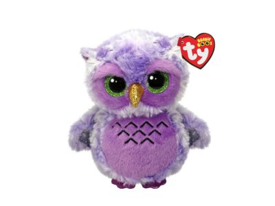 00137364_TY BEANIE BOO'S VIJOLA SOVA OWLIVIA 15CM