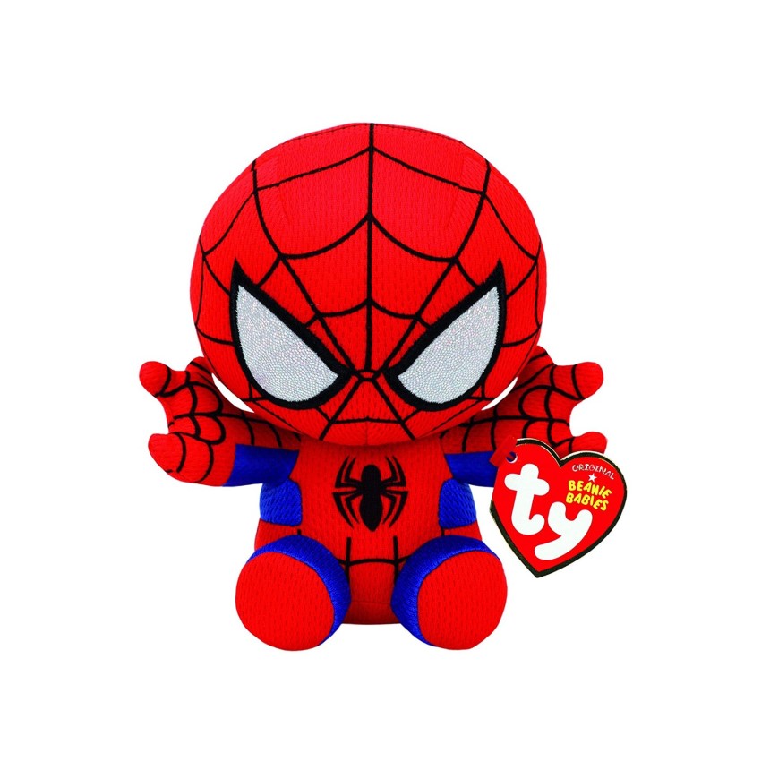 00141188_TY BEANIE MARVEL SPIDERMAN 15CM