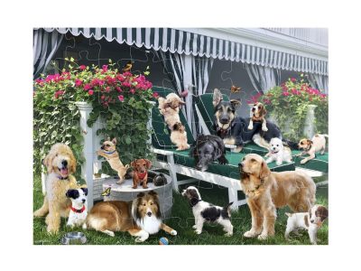 Alternative view of PUZZLE 2D/3D KUŽKI NA VRTU