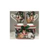 SET 2 SKODELIC MUCKI ZELENI PORCELAN D119   250ML