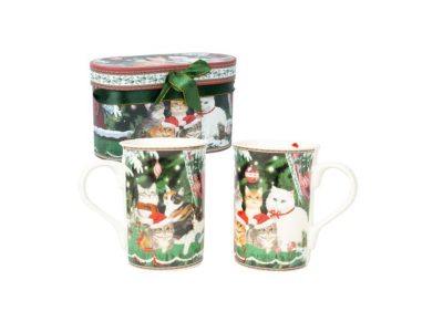 SET 2 SKODELIC  MUCKI ZELENI PORCELAN K270 300ML