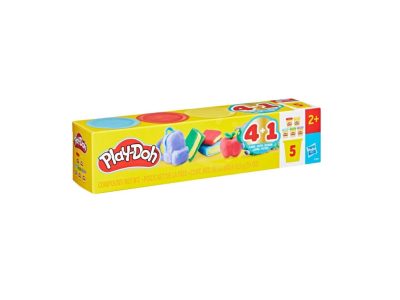 PLASTELIN PLAY DOH BACK TO SCHOOL SET 5 LONČKOV
