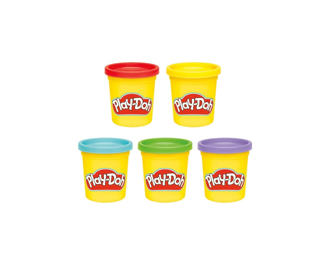 PLASTELIN PLAY DOH BACK TO SCHOOL SET 5 LONČKOV - Image 2