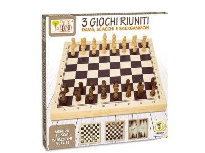 ŠAH DAMA BACKGAMMON LES