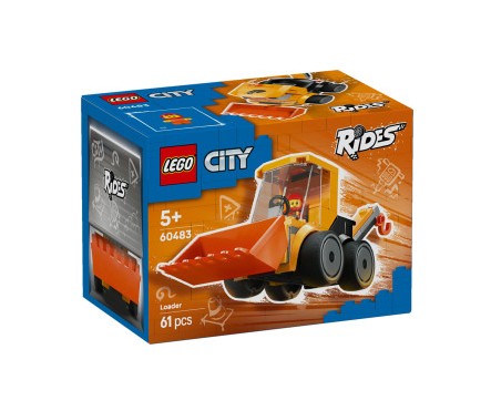 LEGO 60483 CITY PREVOZI-GRADBENI NAKLADALNIK