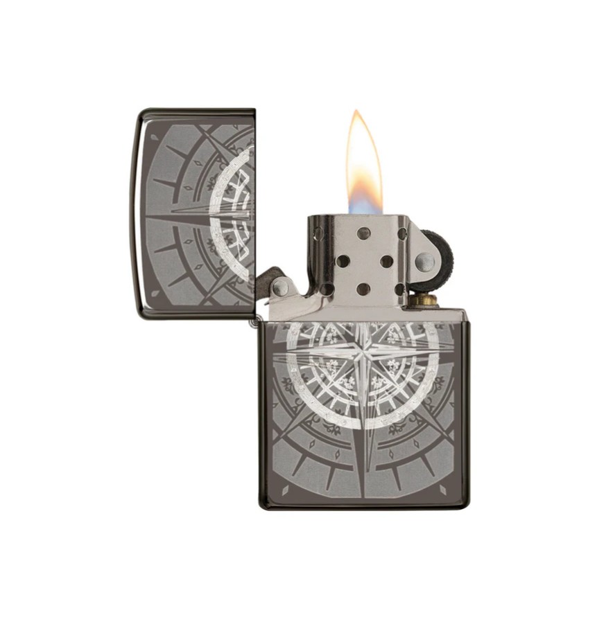 ZIPPO 29232 VŽIGALNIK COMPASS BLACK ICE - Image 2