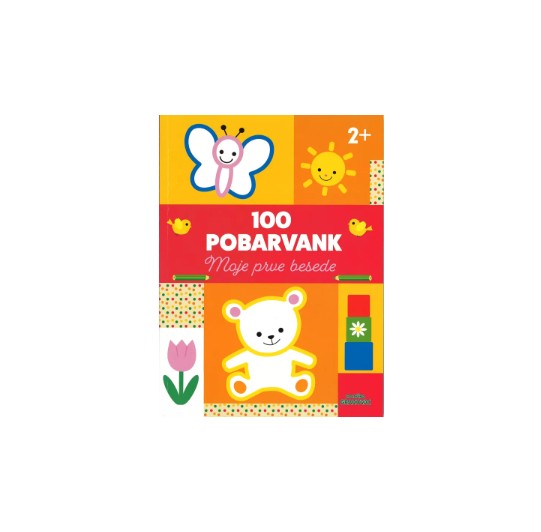100 POBARVANK MOJE PRVE BESEDE, 2+