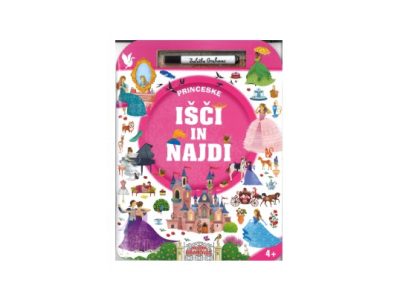 KNJIGA IŠČI IN NAJDI PRINCESKE, 4+