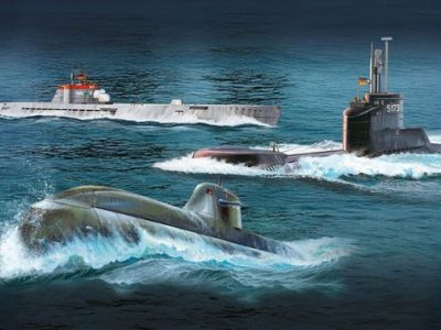 Revell 70 Years Bundeswehr: Wilhelm Bauer, Type 206A, Class 2 05186 1:144 - Image 4