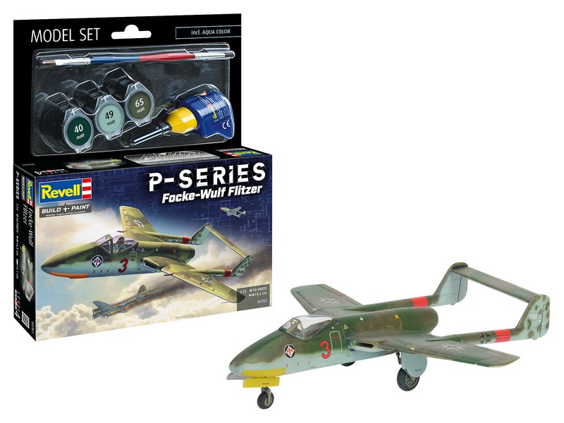 Revell Model Set Focke-Wulf TL Jäger "Flitzer" - P-Series 63761 1:72 - Image 2