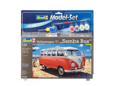 Alternative view of Revell Model Set Volkswagen T1 "SAMBA BUS" 67399 1:24