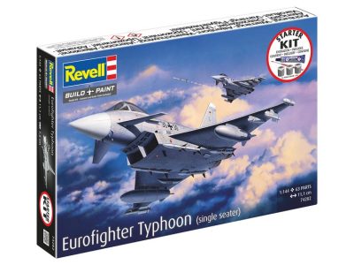 Revell Starter Kit Eurofighter Typhoon (single seater) 74282 1:144