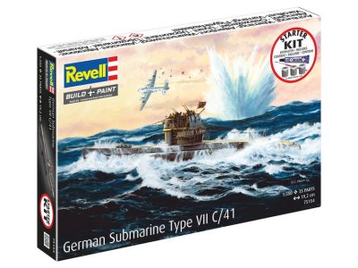 Revell Starter Kit German Submarine Type VII C/41 75154 1:350