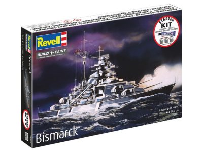 Revell Starter kit Bismarck 075 75802 1:1200