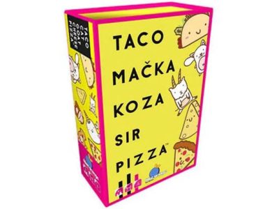 DRUŽABNA IGRA TACO MAČKA KOZA SIR PIZZA NA DRUGI STRANI SLO