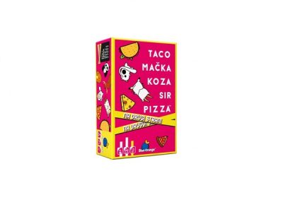 DRUŽABNA IGRA TACO MAČKA KOZA SIR PIZZA NA DRUGI STRANI SLO