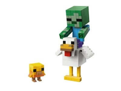 Alternative view of LEGO 21582 MINECRAFT PIŠČANČJI DŽOKEJ