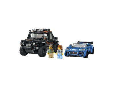 Alternative view of LEGO 77264 SPEED CHAMPIONS JAGUAR PROJECT 7